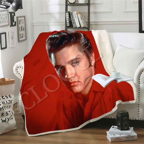 cloocl factory wholesale rock singer elvis blankets 3d print double layer sherpa fashion blanket on bed home textiles dreamlike style
cloocl factory wholesale rock singer elvis blankets 3d print double layer sherpa fashion blanket on bed home textiles dreamlike style