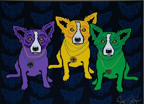 george rodrigue blue dog mardi gras home decor handpainted &hd print oil painting on canvas wall art canvas pictures 6038
george rodrigue blue dog mardi gras home decor handpainted &hd print oil painting on canvas wall art canvas pictures 6038