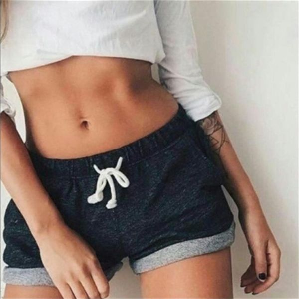 european style women shorts causal cotton home short womens fitness shorts, White;black
european style women shorts causal cotton home short womens fitness shorts, White;black