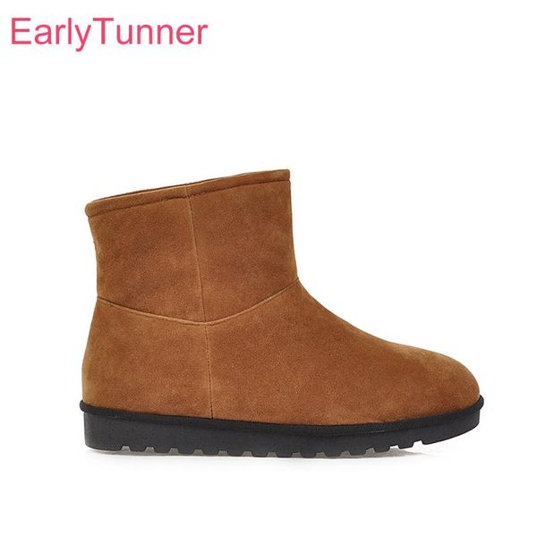 winter brand new warm brown black women ankle snow boots comfortable flat heels lady party shoes eh515 plus big size 10 43
winter brand new warm brown black women ankle snow boots comfortable flat heels lady party shoes eh515 plus big size 10 43