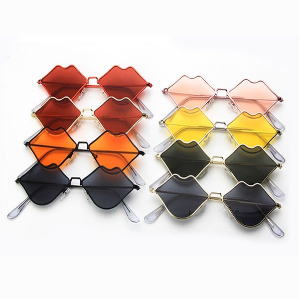 brand uv400 lip sunglasses eyewear red designer eye vintage metal rimless black women sun shape cat lady sunglass shades glasses oencl, White;black
brand uv400 lip sunglasses eyewear red designer eye vintage metal rimless black women sun shape cat lady sunglass shades glasses oencl, White;black