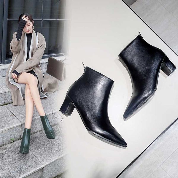 pointed toe square heel women boots fashion buckle ankle boots women shoes zipper high heel shoes woman plus size, Black
pointed toe square heel women boots fashion buckle ankle boots women shoes zipper high heel shoes woman plus size, Black