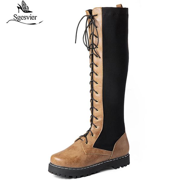 sgesvier plus size 30-52 new arrivals 2020 winter platform shoes woman boots female zip up knee high boots woman shoes, Black
sgesvier plus size 30-52 new arrivals 2020 winter platform shoes woman boots female zip up knee high boots woman shoes, Black