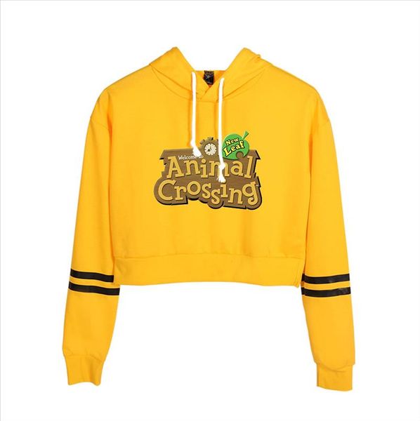 animal crossing длинные рукава обрезанные толстовки женщины с капюшоном пуловер crop top 2020 новое прибытие девушки модные уличная одежда, Black
animal crossing длинные рукава обрезанные толстовки женщины с капюшоном пуловер crop top 2020 новое прибытие девушки модные уличная одежда, Black