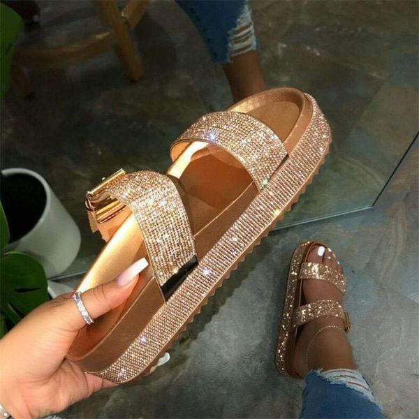 summer 2020 women double-layer rhinestone buckle sandals outside wild beach slippers ladies leisure home travel flip flop, Black
summer 2020 women double-layer rhinestone buckle sandals outside wild beach slippers ladies leisure home travel flip flop, Black