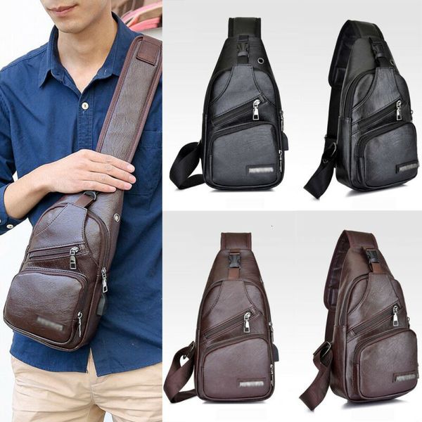 new men's pu shoulder sling chest pack usb charging sports crossbody handbag male bags purse belt bag leather waist packs
new men's pu shoulder sling chest pack usb charging sports crossbody handbag male bags purse belt bag leather waist packs