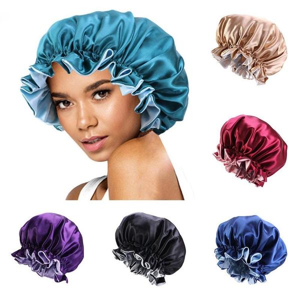 1pc muslim women night sleep cap satin elastic bonnet hat for hair care head cover adjust hair loss hat beanies skullies islamic, Blue;gray
1pc muslim women night sleep cap satin elastic bonnet hat for hair care head cover adjust hair loss hat beanies skullies islamic, Blue;gray