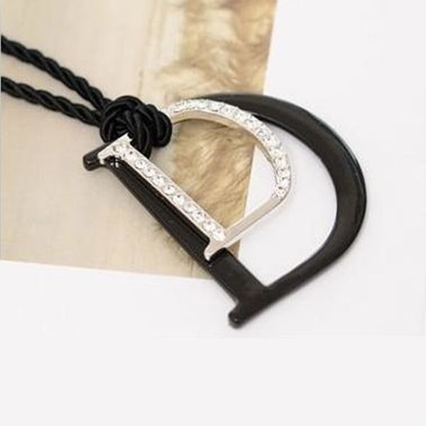 2020 fashion letters double-d necklace / sweater handmade leather strap necklace chain personality jewelry wholesale, Silver
2020 fashion letters double-d necklace / sweater handmade leather strap necklace chain personality jewelry wholesale, Silver
