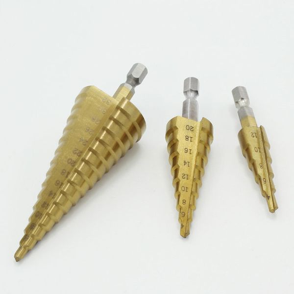 step drill hexagonal shank straight step drill alloy thin aluminum board iron plate take the hole set pagoda shape 3pc
step drill hexagonal shank straight step drill alloy thin aluminum board iron plate take the hole set pagoda shape 3pc