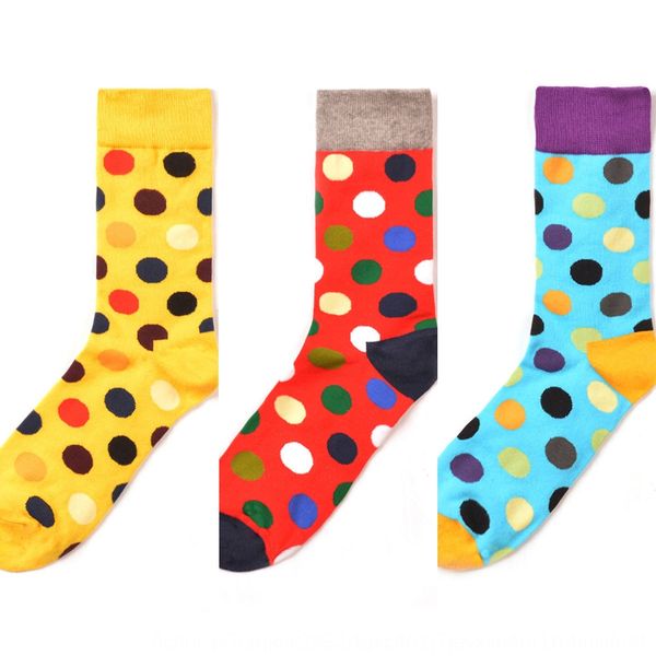 biyi new trendy brand fashion all-match round dot striped stitching middle tube cotton men's and women's cotton socks trendy socks, Black
biyi new trendy brand fashion all-match round dot striped stitching middle tube cotton men's and women's cotton socks trendy socks, Black