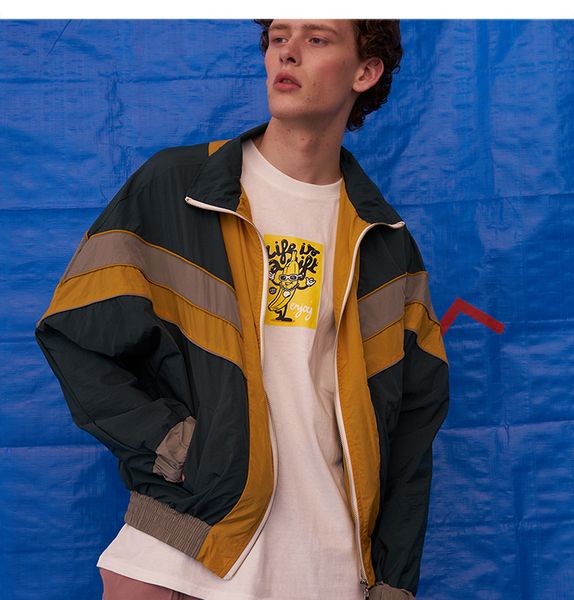 hip loose hop cargo jackets streetwear men outwear windbreaker color coats zipper jacket patchwork kxkht, Black
hip loose hop cargo jackets streetwear men outwear windbreaker color coats zipper jacket patchwork kxkht, Black