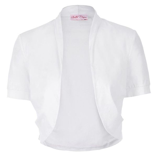 women coats short sleeve pleated sides cotton shrug bolero cropped cardigan clothes solid elegant formal party wedding lady, Black;brown
women coats short sleeve pleated sides cotton shrug bolero cropped cardigan clothes solid elegant formal party wedding lady, Black;brown