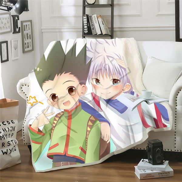cloocl factory wholesale hunter x hunter blanket 3d print japanese anime double layer casual sofa youth bedding throw blankets
cloocl factory wholesale hunter x hunter blanket 3d print japanese anime double layer casual sofa youth bedding throw blankets