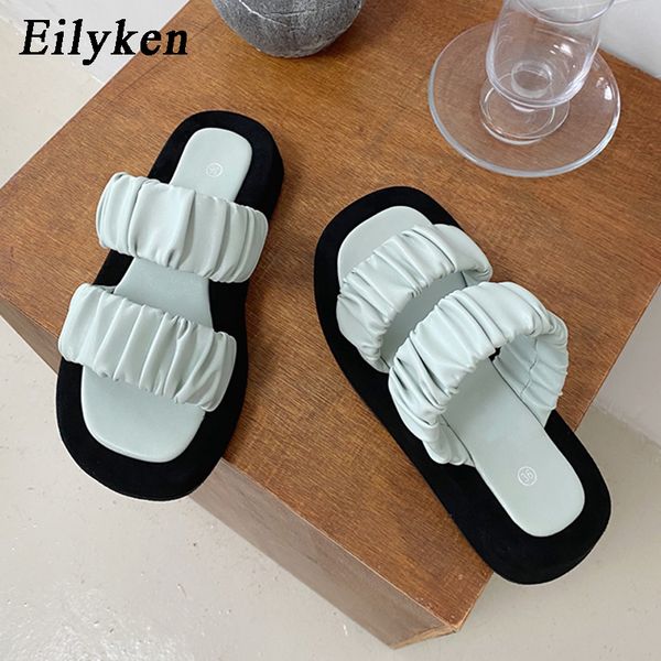 eilyken fashion design pleated pu leather woman flat shoes summer outdoor beach slippers gladiator sandals womens slides, Black
eilyken fashion design pleated pu leather woman flat shoes summer outdoor beach slippers gladiator sandals womens slides, Black