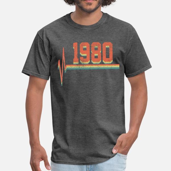 1980 birthday vintage heartbeat t shirt men personalized cotton s-xxxl clothing sunlight fashion summer style letters shirt
1980 birthday vintage heartbeat t shirt men personalized cotton s-xxxl clothing sunlight fashion summer style letters shirt
