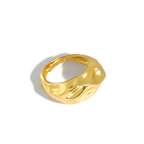 cluster rings authentic 1pc s925 sterling silver jewelry white/ gols irregular roughness concave-convex surface band tlj1317, Golden;silver
cluster rings authentic 1pc s925 sterling silver jewelry white/ gols irregular roughness concave-convex surface band tlj1317, Golden;silver