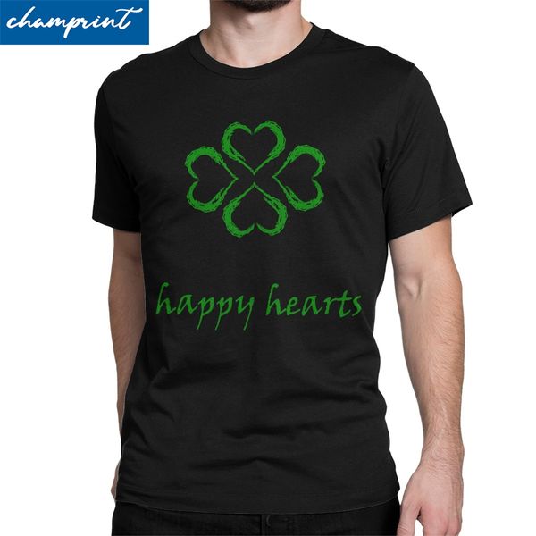 funny happy hearts t-shirt for men t shirt st patrick's day irish green shamrock short sleeve tee shirt new arrival
funny happy hearts t-shirt for men t shirt st patrick's day irish green shamrock short sleeve tee shirt new arrival