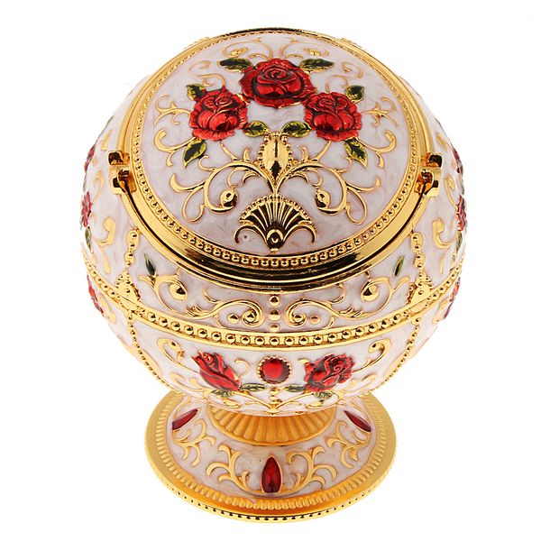 zinc alloy jewelry box with lid windproof ashtray vintage flower embossed jewelry box trinket case jewelry storage home decor mx200810, Black;white
zinc alloy jewelry box with lid windproof ashtray vintage flower embossed jewelry box trinket case jewelry storage home decor mx200810, Black;white