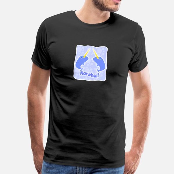 double narwhal duel t shirt men designing cotton s-3xl natural loose humor spring formal shirt
double narwhal duel t shirt men designing cotton s-3xl natural loose humor spring formal shirt