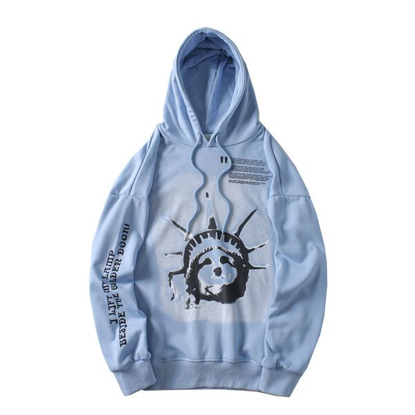 new statue of liberty off fashion white black mens designer hoodies cotton casual hoodie loose sweatshirts blue whirt color ship
new statue of liberty off fashion white black mens designer hoodies cotton casual hoodie loose sweatshirts blue whirt color ship