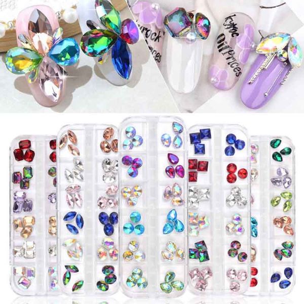 nail art decorations 12 mixed 3d rhinestone decor design accessories glitter gem stone diy, Silver;gold
nail art decorations 12 mixed 3d rhinestone decor design accessories glitter gem stone diy, Silver;gold