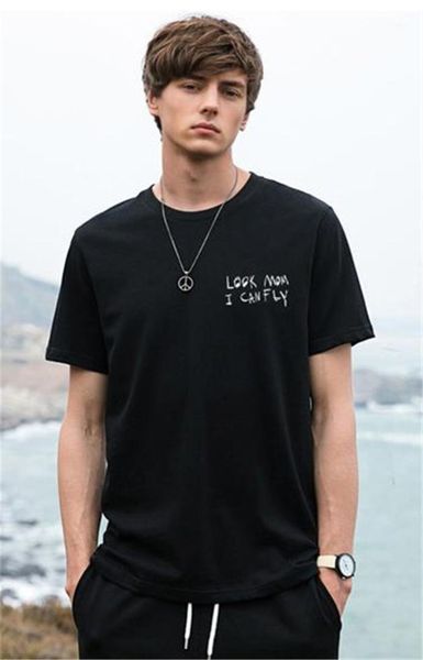 fly festival travis scott astroworld fashion mens tees summer letters print mens tshirts look mom i can, White;black
fly festival travis scott astroworld fashion mens tees summer letters print mens tshirts look mom i can, White;black