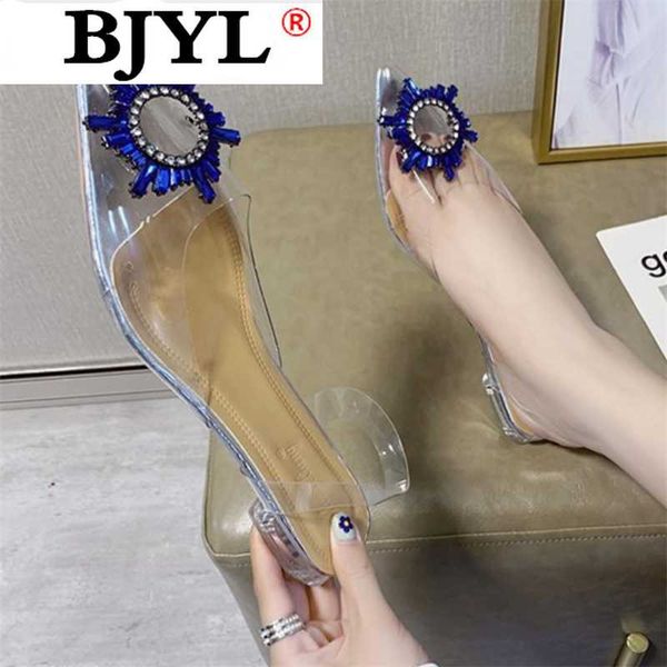 2020 fashion women sandals new pointed transparent sandals women rhinestone low heel women's square heels, Black
2020 fashion women sandals new pointed transparent sandals women rhinestone low heel women's square heels, Black