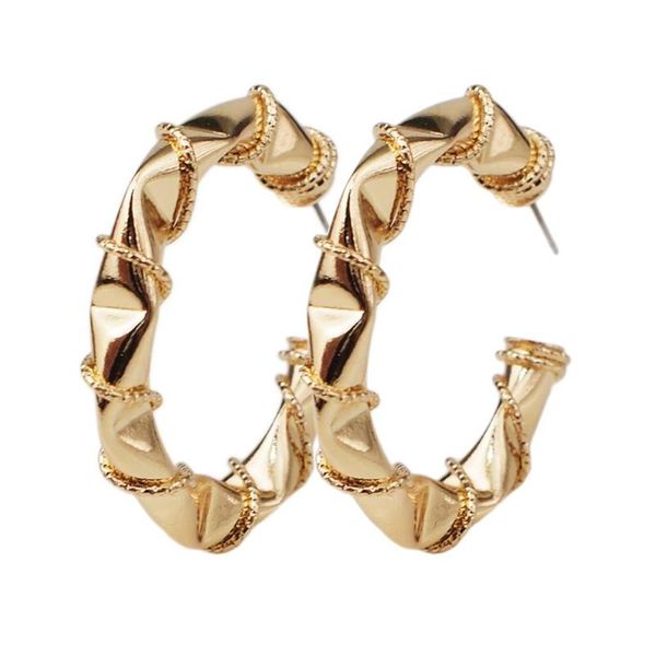 manilai 38mm punk alloy hoop earrings for women twist thick metal boho statement earrings big fashion jewelry wholesale, Golden;silver
manilai 38mm punk alloy hoop earrings for women twist thick metal boho statement earrings big fashion jewelry wholesale, Golden;silver