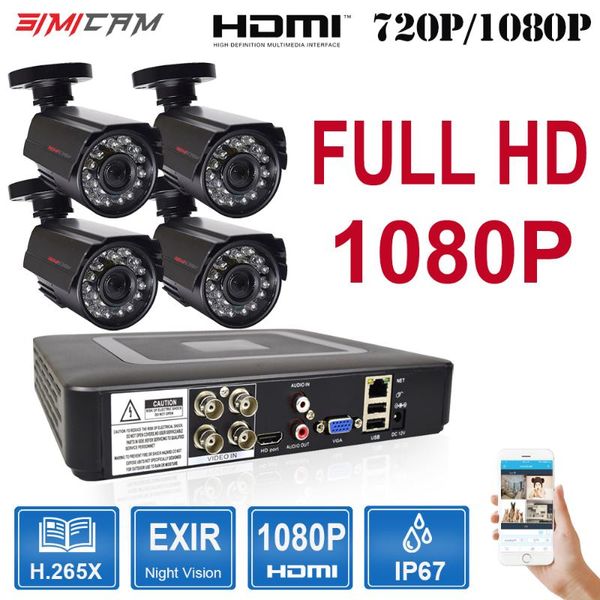 4ch ahd camera kit cctv hdmi dvr h.265x 720p 1080p outdoor weatherproof metal home security system video surveillance set
4ch ahd camera kit cctv hdmi dvr h.265x 720p 1080p outdoor weatherproof metal home security system video surveillance set