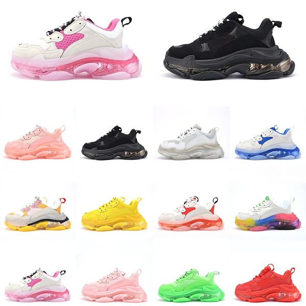 women triple s athletic mens shoes clear bubble midsole triple black white red sneakers platform trainers size 36-45
women triple s athletic mens shoes clear bubble midsole triple black white red sneakers platform trainers size 36-45