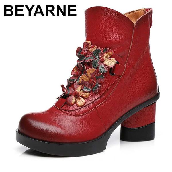 beyarne autumn winter fashion genuine leather shoes women boots casual women thick high heels handmade woman ankle boots, Black
beyarne autumn winter fashion genuine leather shoes women boots casual women thick high heels handmade woman ankle boots, Black