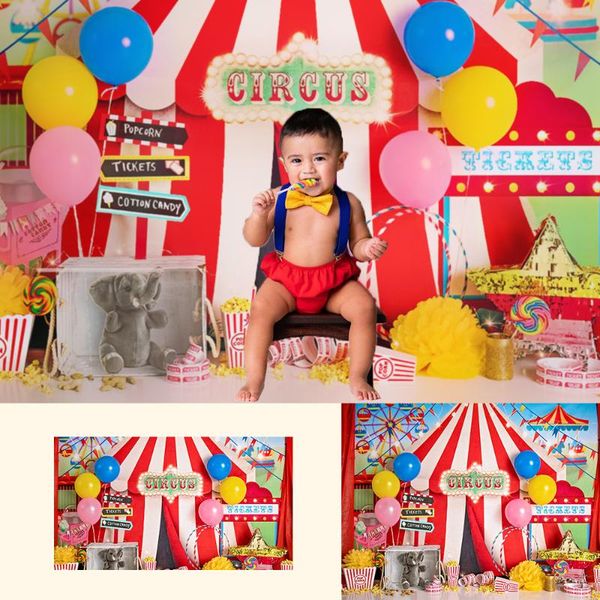 background material circus time-born baby kids portrait backdrops carnival shower birthday party decor cake smash pography studio
background material circus time-born baby kids portrait backdrops carnival shower birthday party decor cake smash pography studio