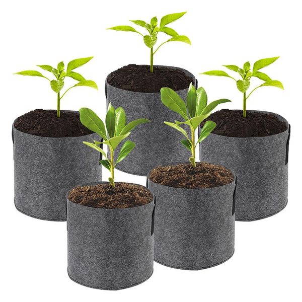 1/2/3/5/7/10 gallon plant grow bags non-woven aeration fabric pots pouch root container breathable degradable self-absorbent pots vt0511
1/2/3/5/7/10 gallon plant grow bags non-woven aeration fabric pots pouch root container breathable degradable self-absorbent pots vt0511