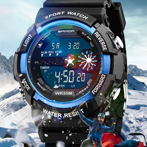 men sport watches digital wrist watch male wristwatches electronic clock 30m waterproof relogio masculino, Slivery;brown
men sport watches digital wrist watch male wristwatches electronic clock 30m waterproof relogio masculino, Slivery;brown
