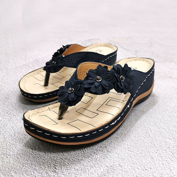 multicolor handmade retro slippers flowers super comfort flat round toe casual women wedge flip-flops female footwear, Black
multicolor handmade retro slippers flowers super comfort flat round toe casual women wedge flip-flops female footwear, Black