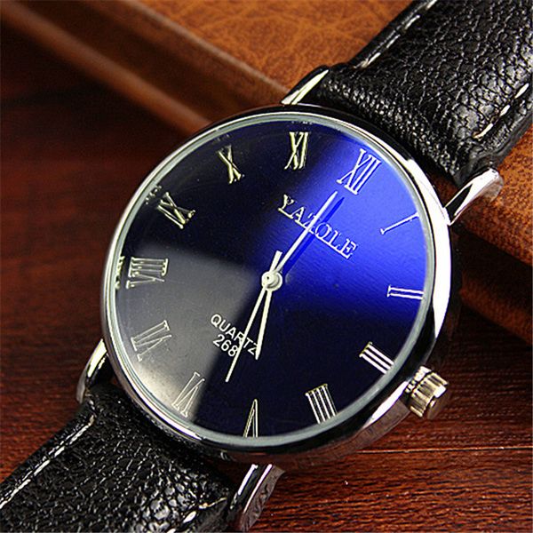 2020 fashion watch men casual leather strap classic blue glass men's business quartz watches good quality, Slivery;brown
2020 fashion watch men casual leather strap classic blue glass men's business quartz watches good quality, Slivery;brown