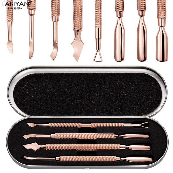 cuticle pushers dual-end nail art stainless steel pusher manicure pedicure clean tool set dead skin polish gel remove
cuticle pushers dual-end nail art stainless steel pusher manicure pedicure clean tool set dead skin polish gel remove
