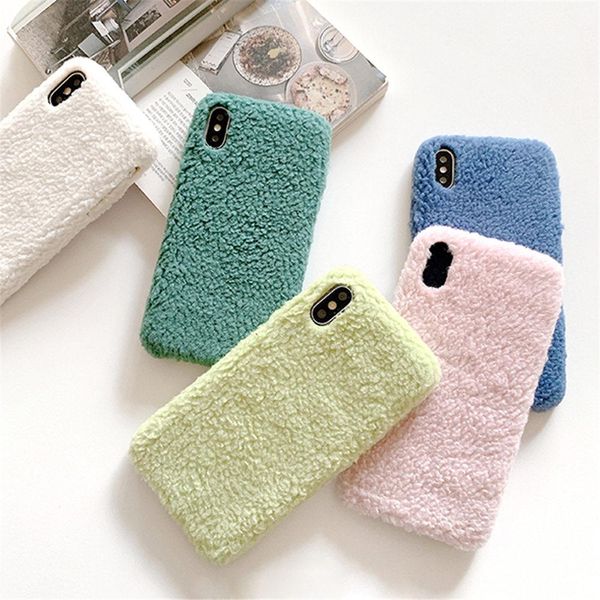 cgjxswinter warm plush case for iphone 6 6s 7 8 plus x xr xs max 11 pro phone case candy plain shell furry soft pu back cover
cgjxswinter warm plush case for iphone 6 6s 7 8 plus x xr xs max 11 pro phone case candy plain shell furry soft pu back cover