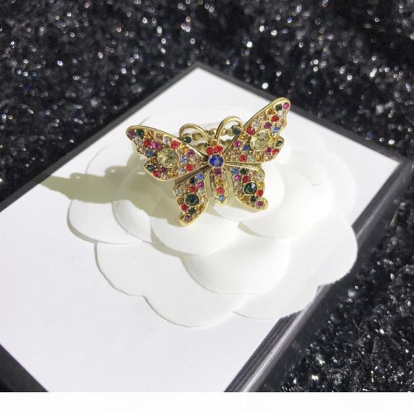 европейская и американская мода нового цвета алмазы бабочка кольцо, Golden;silver
европейская и американская мода нового цвета алмазы бабочка кольцо, Golden;silver