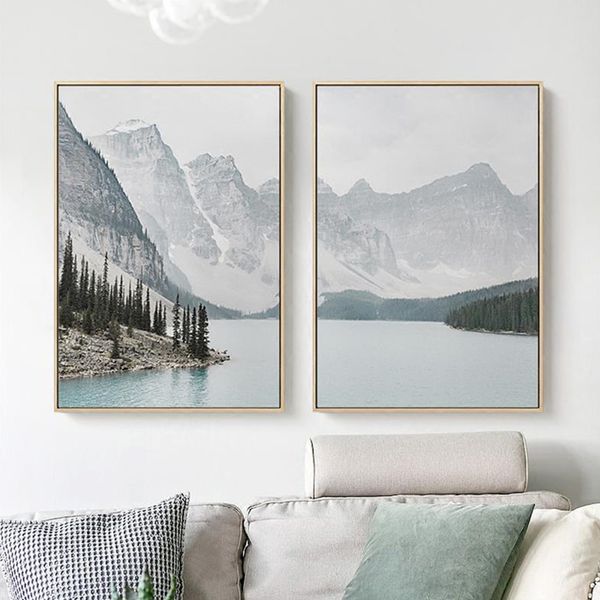 mountain lake wall art canvas poster nordic landscape print minimalist decorative picture scandinavian modern living room decor
mountain lake wall art canvas poster nordic landscape print minimalist decorative picture scandinavian modern living room decor