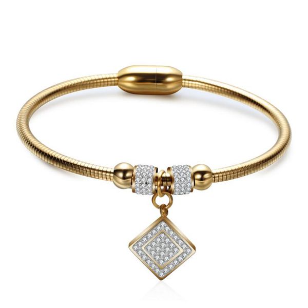 stainless steel snake chain full cz bracelet with crystal square charms rose/steel/gold color bangle bracelet for women jewelry, Black
stainless steel snake chain full cz bracelet with crystal square charms rose/steel/gold color bangle bracelet for women jewelry, Black