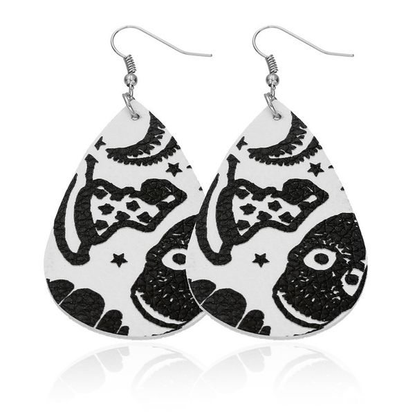 halloween pattern teardrop faux leather earrings for women skull punk long lightweight drop dangle earings new arrival wholesale, Silver
halloween pattern teardrop faux leather earrings for women skull punk long lightweight drop dangle earings new arrival wholesale, Silver