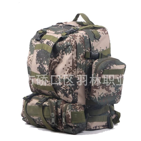 combination backpack shoulder tactical back mountaineering bag outdoor bag woodlands camouflage multi-functional combination hik
combination backpack shoulder tactical back mountaineering bag outdoor bag woodlands camouflage multi-functional combination hik