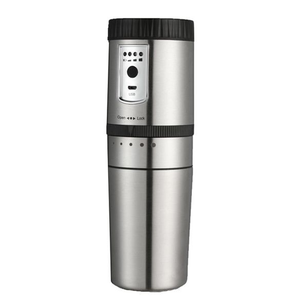 portable coffee maker, mini semi-automatic coffee machine compact grinding equipment stainless electric chargeable espres
portable coffee maker, mini semi-automatic coffee machine compact grinding equipment stainless electric chargeable espres