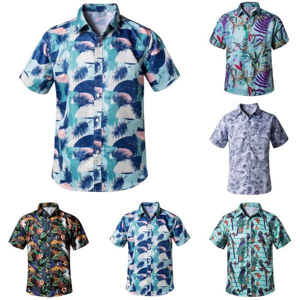men's casual shirts 2021 plus size summer men couple personal printed short sleeve beach l-4xl hawaiian shirt camisa masculina streetw, White;black
men's casual shirts 2021 plus size summer men couple personal printed short sleeve beach l-4xl hawaiian shirt camisa masculina streetw, White;black