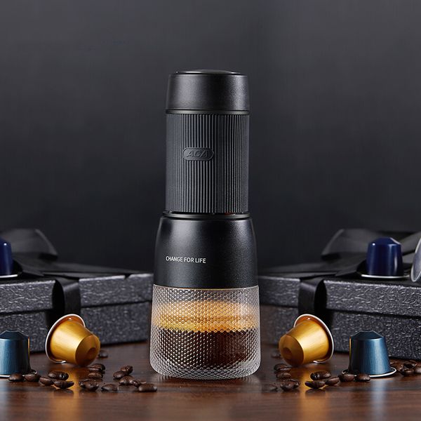 coffee maker 60ml capacity handhold portable mini espresso coffee machine 13-15bar high pressure maker
coffee maker 60ml capacity handhold portable mini espresso coffee machine 13-15bar high pressure maker