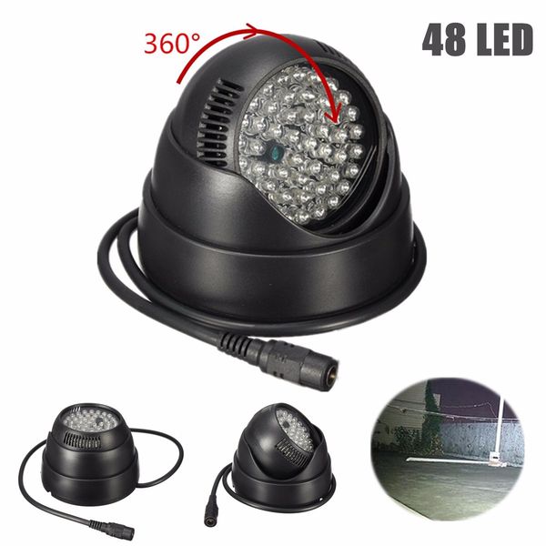 360 Degree Rotate 48 LED For IR Infrared Night Vision Assist LED Lamp For CCTV Surveillance Security Camera
360 Degree Rotate 48 LED For IR Infrared Night Vision Assist LED Lamp For CCTV Surveillance Security Camera