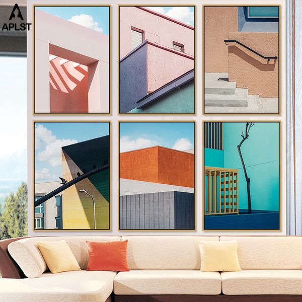 european architecture prints and poster nordic vintage anime pink building canvas pictures painting castle for living room decor
european architecture prints and poster nordic vintage anime pink building canvas pictures painting castle for living room decor