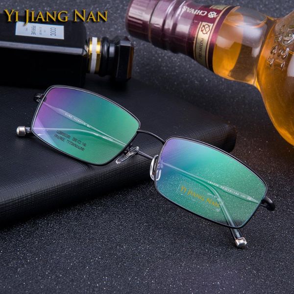 men quality pure titanium light weight frame men prescription eyeglasses frame with clear lenses, Black
men quality pure titanium light weight frame men prescription eyeglasses frame with clear lenses, Black