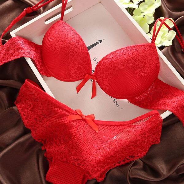 new high-end brand lingerie set fashion lace deep v-neck push up bras & transparent panties solid color bra set underwear, Red;black
new high-end brand lingerie set fashion lace deep v-neck push up bras & transparent panties solid color bra set underwear, Red;black